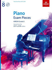ABRSM Piano Exams '17-18 with CD G8