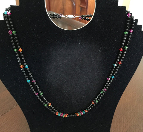 Swarovski Crystal Necklace   An Original design by Angie