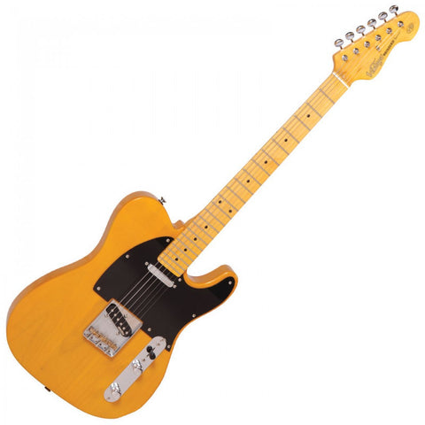 Vintage Electric Guitar V52 Re-issued Butterscotch