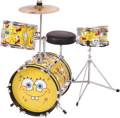 SBK100 SpongeBob SquarePants 3-Piece Drum Kit